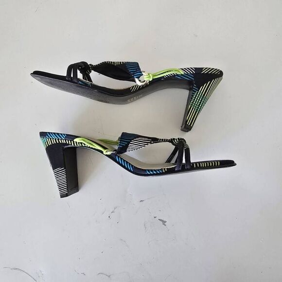 Classique Vintage Y2K Pattern Block Kitten He's Sz 7M - Picture 3 of 6